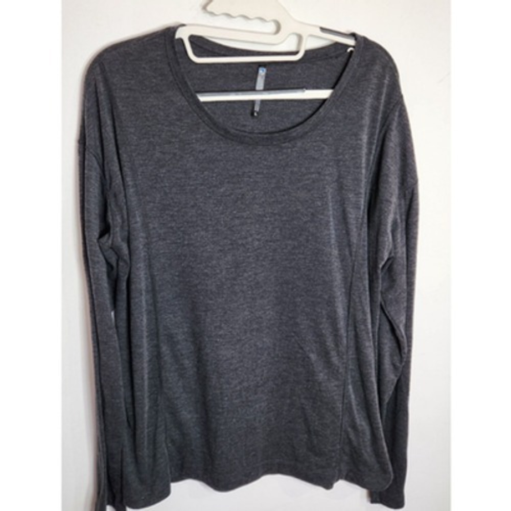 Kuhl Women's Long-sleeved Base Layer Shirt Black Large Polyester Tencel Outdoor